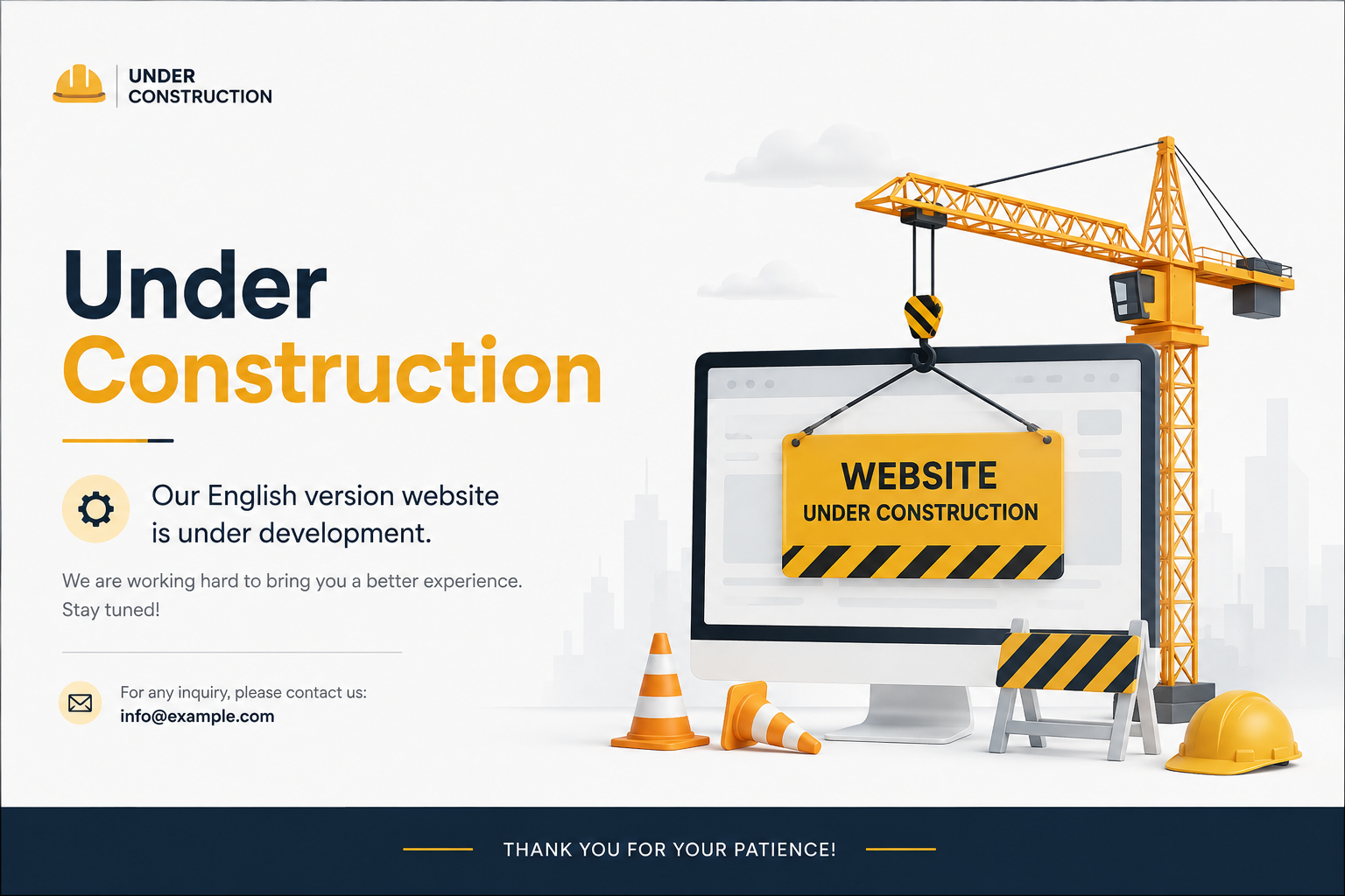 Website Under Construction
